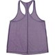 thumbnail image 2 of SOLFIRE Jessica Heathered Racerback Tank Top para mujer, Púrpura, Grande, 2 of 2