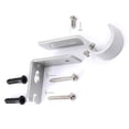 thumbnail image 4 of Adjustable Curtain Rod Bracket, Heavy Duty Curtain Rod Holders 4 Pack Curtain Rods Hooks Hangers for Wall Curtain Brackets Extender Fit for 1 Inch Drape Rods, 4 of 6