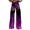 Hot Pink, variant on Bovemsi Wide Leg Pants Woman High Waist Patterned Lightweight Loose Fit Casual Colorful Trouser Jeans Travel Pants