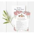 thumbnail image 3 of Inkdotpot 50Find The GuestBaby Shower Game Party Supply Gender Neutral Floral & Animals Icebreaker Party Game, 3 of 5