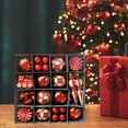 thumbnail image 3 of Set navideño Tren Copo de nieve Bolsa de hielo Pintado Colgante navideño Adornos navideños Colgante Árbol de Navidad Decoración para fiestas navideñas (60), 3 of 7
