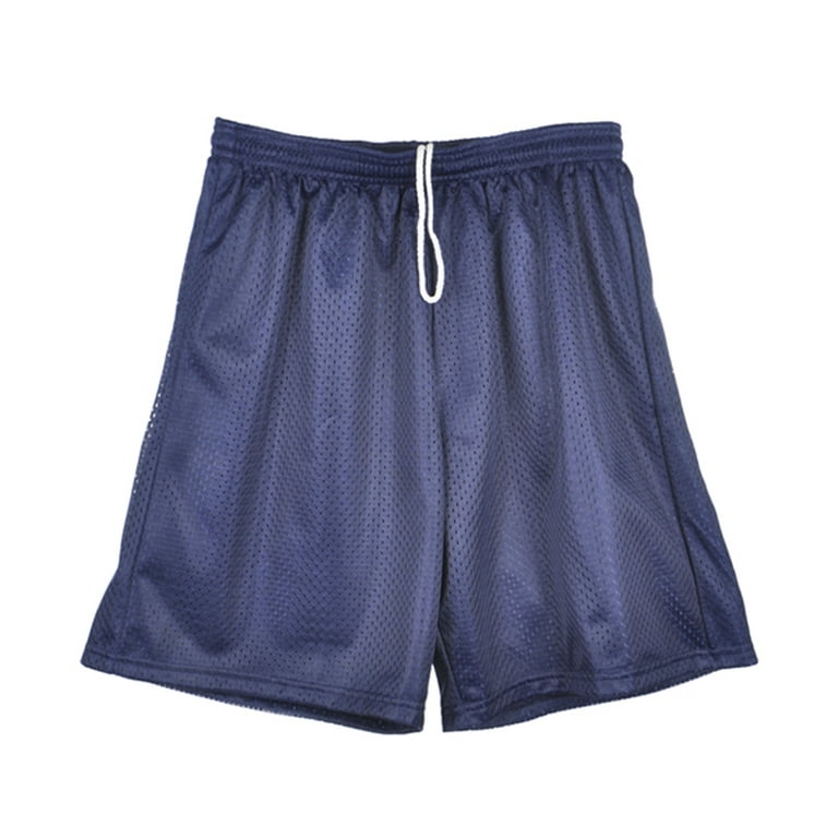 Girls navy store basketball shorts