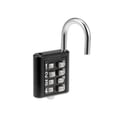 thumbnail image 4 of Candado de Combinación de 8 Dígitos Uxcell con Botones para Taquillas Aleación de Zinc Negro 1pcs, 4 of 5