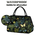 thumbnail image 3 of Herdesigns Fern Leaf Leaves Weekender Travel Duffel Bag Carry On Overnight Gym Hospital Bag Personal Item Travel Bag, 3 of 7
