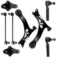 thumbnail image 4 of SCITOO 8pcs Suspension Kit 2 Front Lower Control Arms 2 Lower Ball Joints 2 Outer Tie Rod Ends 2 Front Sway Bar Links Fit For 2000 2001 2002 2003 2004 2005 For Toyota Celica K640360 K640361, 4 of 4