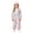 #1 Pink, variant on Ticikt Kids Skeleton Hooded Onesie, Fleece Zip‑Up Halloween Cosplay Costume Warm Loungewear One‑Piece Sleep Jumpsuit,8-9 Years