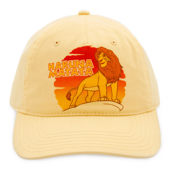 Disney Parks Simba Baseball Cap for Adults – The Lion King Hat New With Tag