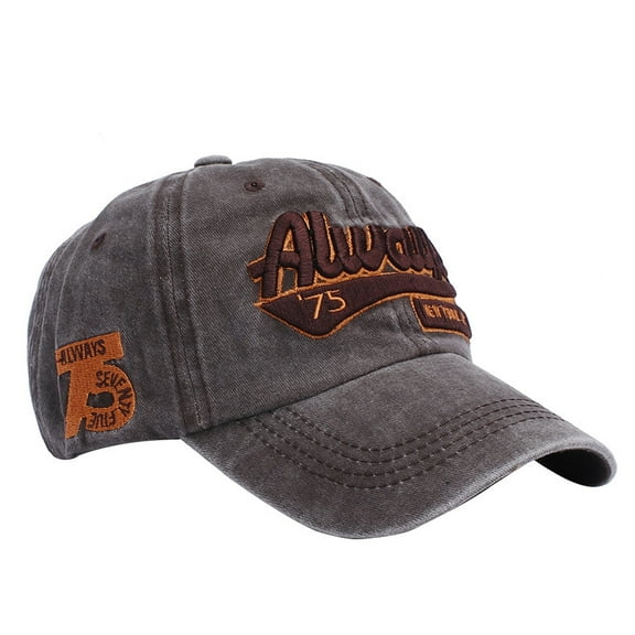 IDALL Baseball Cap Trucker Hat Fashion Unisex Men Women Tie-dyed Sun Hat Adjustable Baseball Cap Hip Hop Hat Visor Hats Snapback Hats Coffee One Size