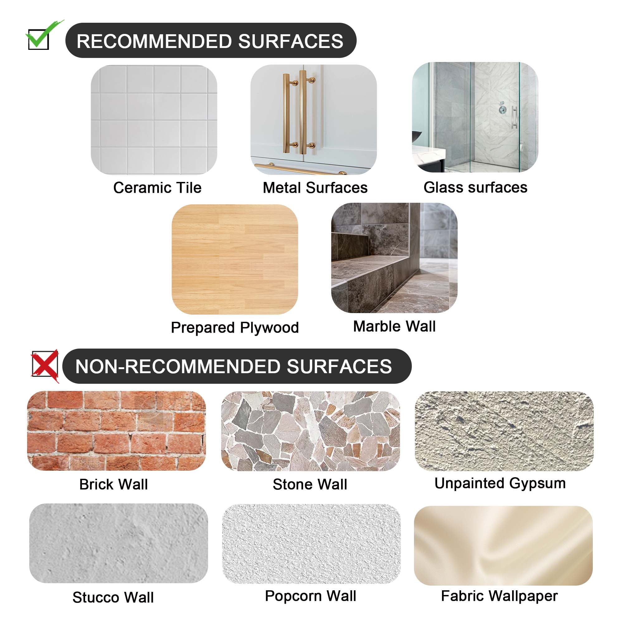 12×12in. Best Kitchen Peel and Stick Tile Backsplash Stone Beige (10 Sheets)