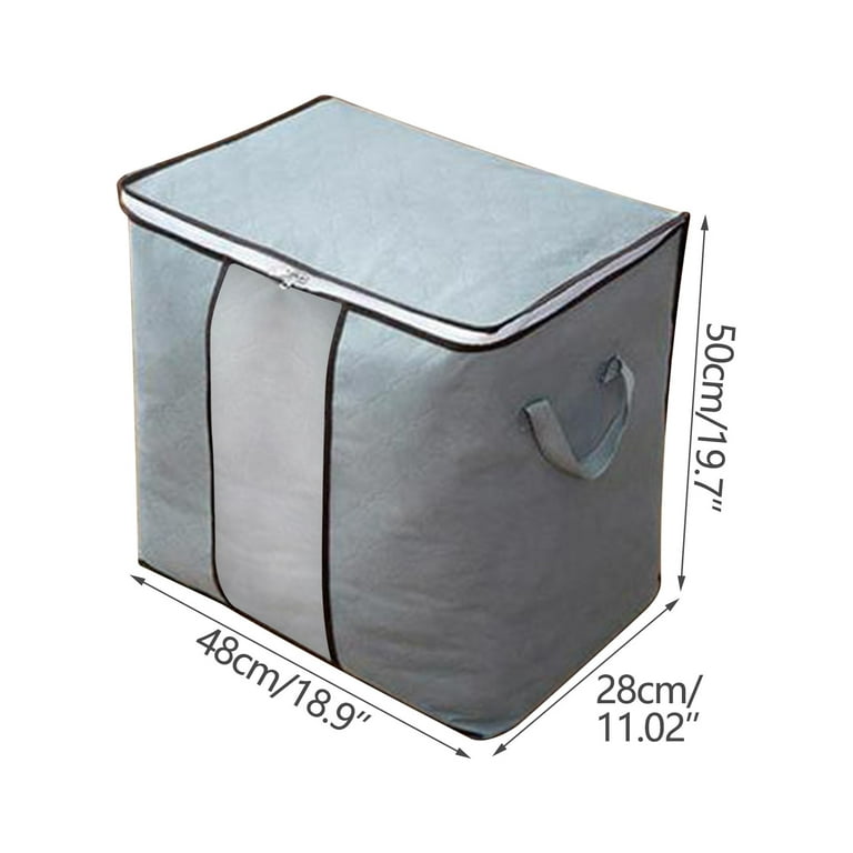 Storage Bags, Large Storage Bins With Lids, Closet Organizers And