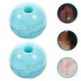 thumbnail image 3 of 100Pcs Sky-Blue Acrylic Round Beads For Jewelry Making Diy Projects, 3 of 8