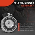 thumbnail image 2 of A-Premium Belt Idler Pulley Compatible with Hyundai Elantra 2006-2012, Tucson 2006-2009, Tiburon 2007-2008 & Kia Soul 2010-2011, Sportage 2006-2010, Spectra/Spectra5 2006-2009, 2.0L, 2 of 5
