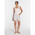thumbnail image 3 of Joyspun Women's Woven Pajama Boxer Shorts, 3'' Inseam, Sizes XS-2X, 3 of 6