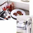thumbnail image 4 of SOGA 2-Tier Stainless Steel Kitchen & Dining Food Cart – Medium Utility Trolley for Restaurants, Catering, and Home Use, 4 of 8