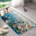 thumbnail image 6 of Oil on relief 970 Non-Slip Memory Foam Bath Rug: Absorbent, Quick-Dry, Machine Washable, Soft & Comfortable - S, 6 of 7