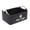 Black, variant on Durable Felt Storage Basket for Pet Snack, Clothing and Toy, Dog & Cat Toy Box, Felt Basket with Wooden Handle, Multifunctional Storage Basket for Camping & Home, Gray