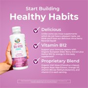MaryRuth's Sea Moss + Immune & Energy Liposomal Supplement Vegan Citrus Berry Flavor Adult Unisex 7.6 fl oz