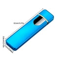 thumbnail image 3 of JGJJUGN USB Rechargeable Flameless Lighter Touch Sensor Compact Windproof Portable Electric Cigarette Lighter Ideal for Camping Outdoor Use, 3 of 5