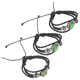 thumbnail image 5 of KAKOWELY pulseras de trébol de cuatro hojas, cadena de cuero, pulseras hechas a mano, 5 of 5