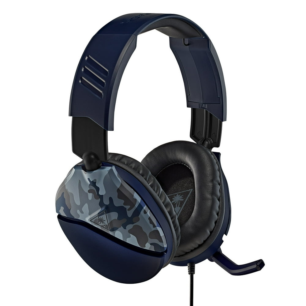 RECON 70 Gaming Headset, Blue Camo, Turtle Beach, MultiplePlatform