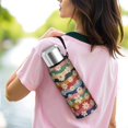 thumbnail image 6 of 20 Oz Pioneer Flower Coffee Tumbler Double Wall Insulated Stainless Steel Water Bottle | Metal Reusable Thermoses Flask with Cup Cap | Leak & Sweat Proof with Anti-Dust Lid, 6 of 7
