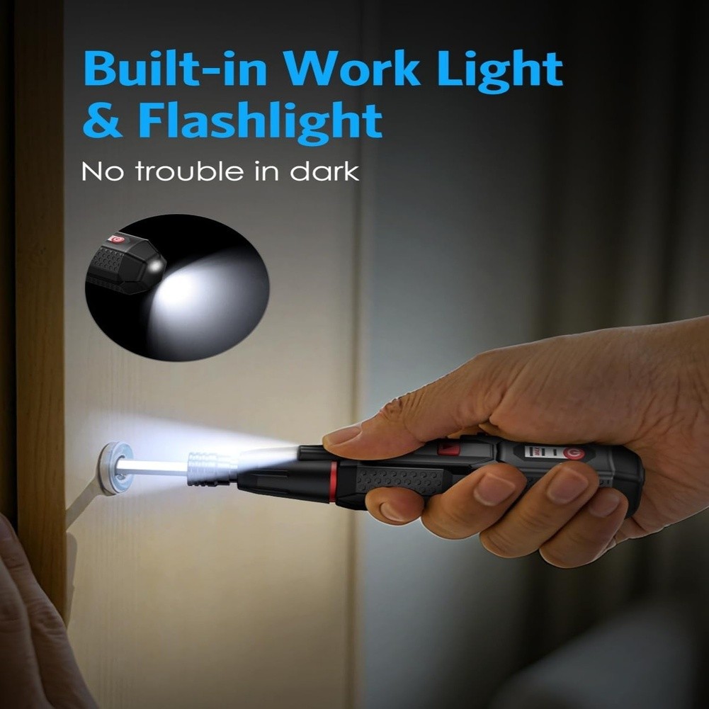 Upgraded 4.2V Cordless Electric Screwdriver Rechargeable