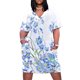 thumbnail image 1 of Vestido holgado con bolsillos y ramo de no me olvides, vestidos de verano para mujer 2025, vestido de verano, 1 of 7