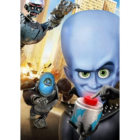 Megamind Poster Giclee Print 27inx40in for any room 27x40 Multi-Color Square Adults Z Posters