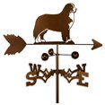 thumbnail image 1 of SWEN Products Inc Handmade Bernese Mountain Dog Copper Weathervane, 1 of 4