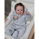thumbnail image 3 of 21 inches Newborn Baby Bed Sleeping Toy Reborn Infant Accessories Baby with Visible Veins Eco-friendly Handmade for Doll, 3 of 4