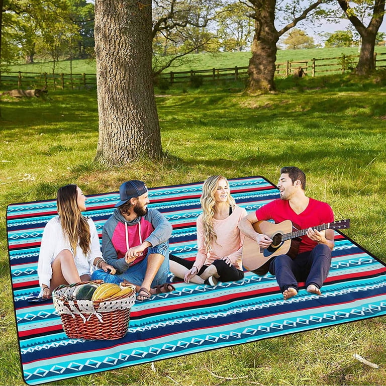 Extra Large Waterproof Picnic Blanket Outdoor Heavy-Duty Blanket,for