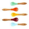 Training Forks | Bamboo & Silicone