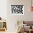 thumbnail image 3 of Historic Framed Print, Mrs. Bolling, Wilson at World's Series, 10/9/15, (Phila.), enburgh, 17-7/8" x 21-7/8", 3 of 9