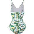 thumbnail image 3 of QWQJ Maillot de Bain Maternité Col en V Monokini Dos Nu à Bretelles, 3 of 8