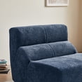 thumbnail image 5 of Miekor Furniture Luxury Bouclé Teddy Fleece Single Sofa Chair, Ergonomic Compress Accent Chair, Cloud-Soft Lounge Sofa for Living Room, Bedroom, Office & Small Apartment No.7502, 5 of 8