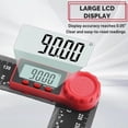 thumbnail image 4 of Flintronic Digital Angle Finder 7/200mm Digital Inclinometer Protractor Protractor Angle Ruler with LCD Display Angle Measure Tool for Woodworking Construction Repairing, 4 of 5