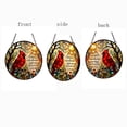 thumbnail image 5 of Stained Glass Window Hanging Stained Glass Suncatcher 6.29 Inch Round Stained Glass Decor Window Decorations for Home Decorations Single Pack, 5 of 5