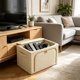 thumbnail image 4 of Household Oxfords Cloth Storage Box For Clothes Folding Organizer Bin For Clothing And Quilt Storage, 4 of 6