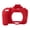 Red, variant on M Buder Premium Black Silicone Camera Case for Nikon D3300 D3400, Lightweight Anti-Scratch Protective Housing Cover Skin, Compact Size 4.72x4.33x2.36 inches / 12x11x6 cm for Daily Photography