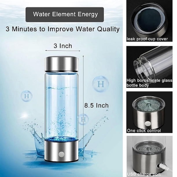 Alive Blue Hydrogen Water Bottle,Hydrogen Water Bottle Generator