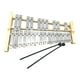 thumbnail image 4 of Xilófono Glockenspiel de 25 notas para principiantes, instrumento de percusión portátil compacto, Glockenspiel Musical educativo sintonizado Hugo Xilófono de percusión, 4 of 9