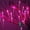 Pink, variant on Solar Icicle Lights, Waterproof 6.5M 30LED Twinkling Ice Cone String Lights, Solar String Lights Outdoor for Garden, Window, Christmas Tree Wedding Decoration, 8 Modes