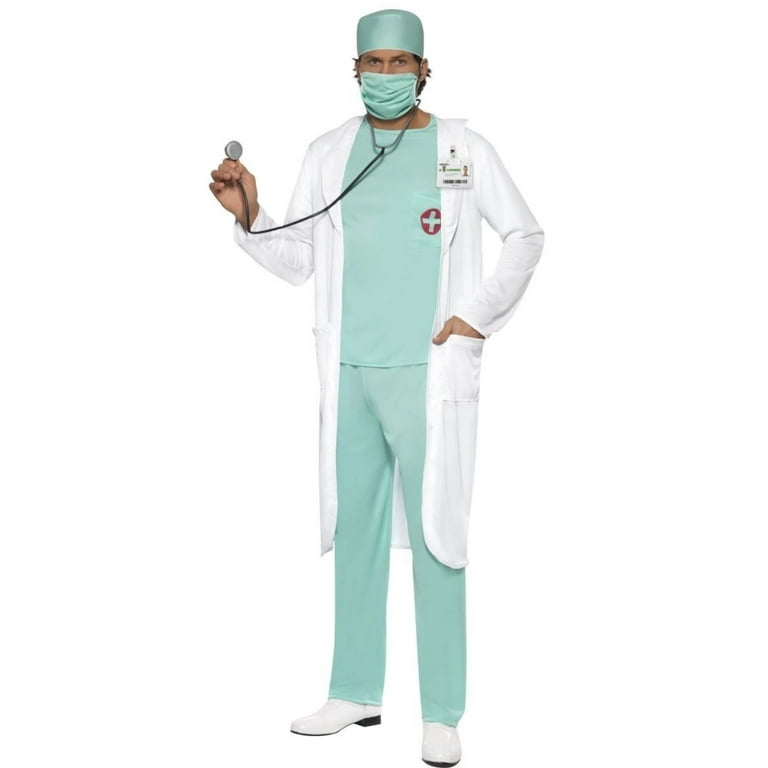 Doctor Costume Adult White Blue Doctor Costume Adult White Blue
