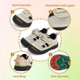 thumbnail image 5 of TARANIS Toddler Boys Girls Shoes, Breathable Mesh Non-Slip Sneakers, Closed Toe Baby First Walker Shoes , Apricot, 5 of 7