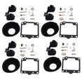 thumbnail image 2 of Carb Set de Réparation, 4set Moto Carburateur de Réparation Carb Fix Kit Carburateur Reconstruction Kit Professionnellement Testé, 2 of 8