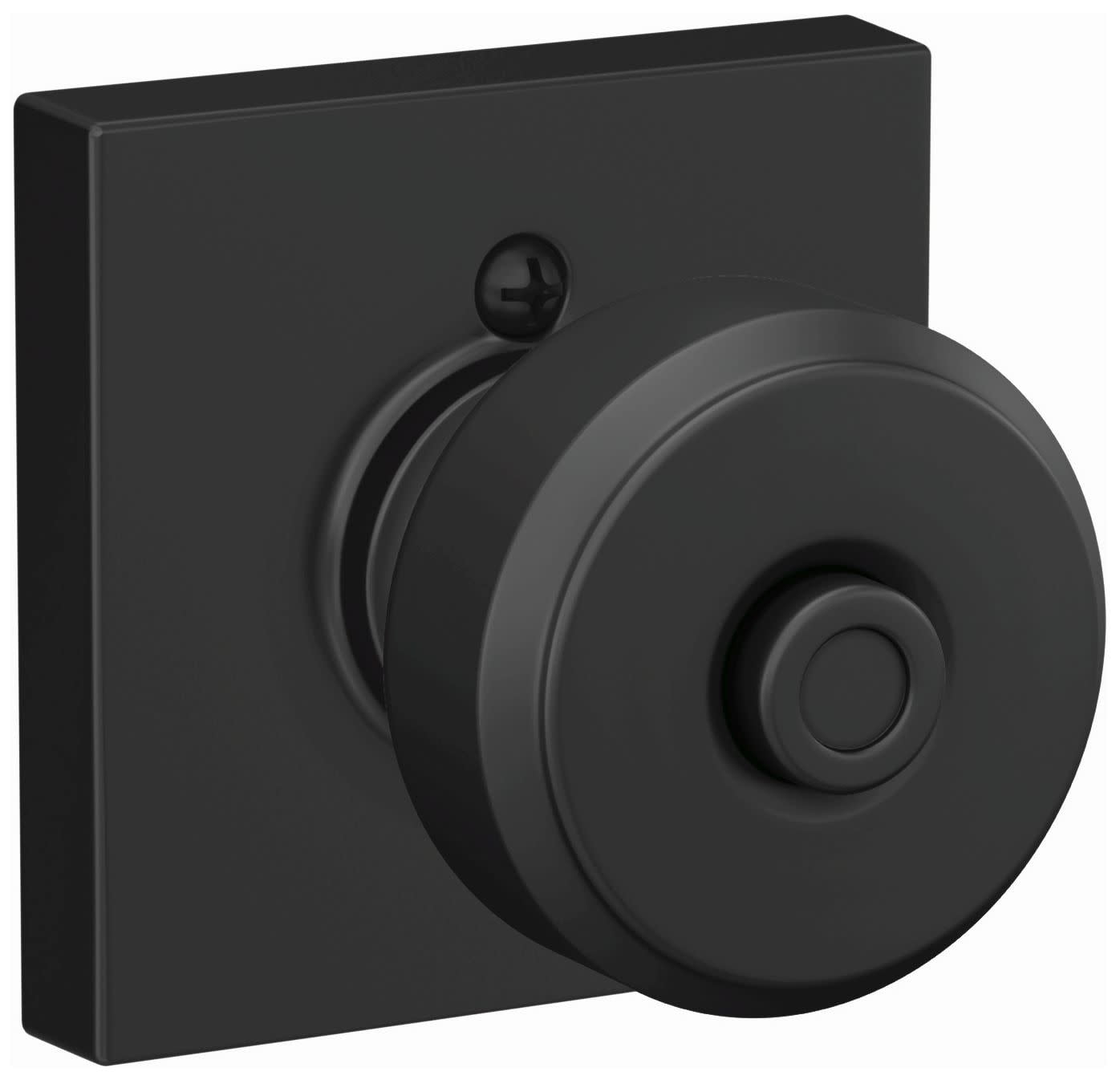 Schlage F40 BWE 622 COL 16 080 10 027 134 Front Entry Handleset Interior Matte Black