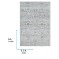 thumbnail image 5 of Livabliss Area Rugs for Living Room, 7x9 Lorenz Traditional Light Sage Rug, Bedroom Dining Room Home Decor Stain Resistant Carpet (6'7" x 9'), 5 of 6