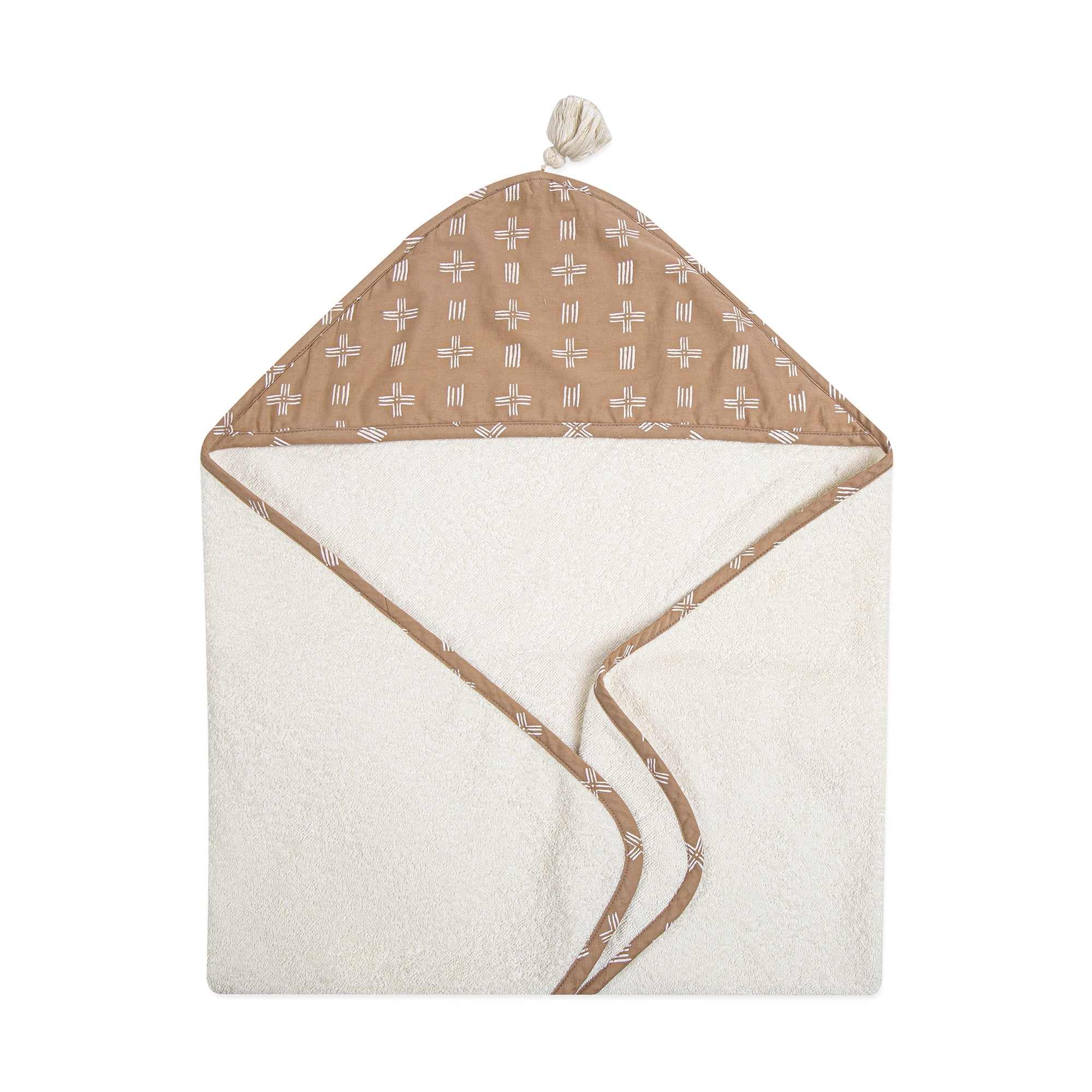 Crane Baby Copper Dash Quilted Changing Pad Cover - Soft Cotton Changing Pad, Nursery Essential