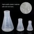 icolorfuled 3Pcs Lab Flask Set with Screw Cap for Kids Chemistry