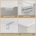 thumbnail image 5 of Coffee Bar, 42" Kitchen Storage Cabinet with Adjustable Shelves & 8 Shelves & Drawer, Sideboard Buffet Cabinet for Kitchen, Dining Room - White, 5 of 8